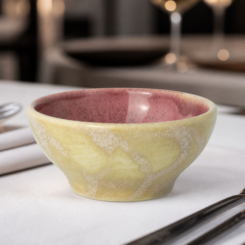 Commercial Tulip Bowls 70mm 12 Pack in Rose Quartz Vesuvius