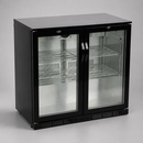 Commercial Back Bar Cooler 198Ltr Hinged Doors Beer Fridge
