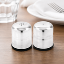 Mini Stainless Steel Salt and Pepper Shakers 50ml Commercial Set