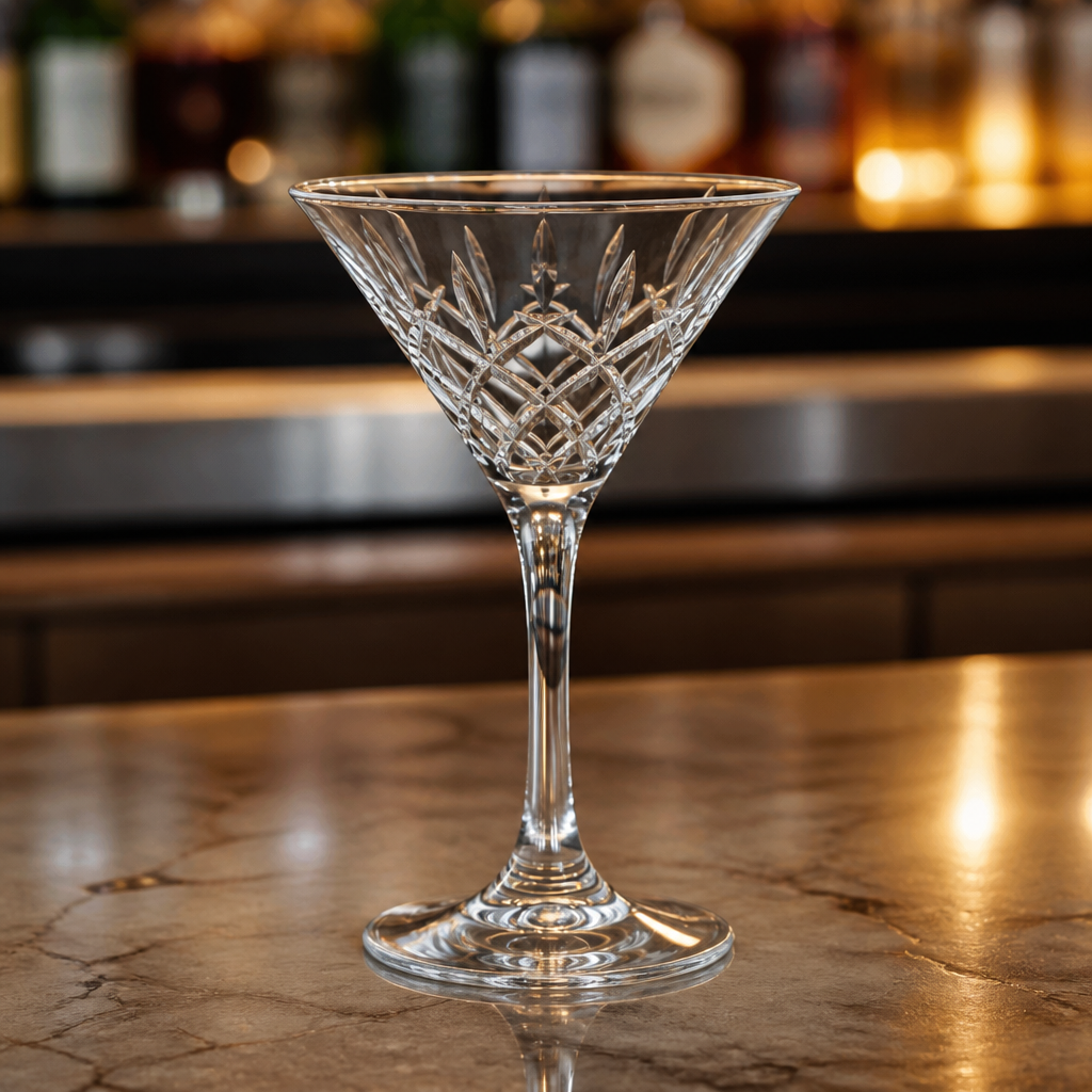 Commercial Polycarbonate Martini Glasses 235ml - 6 Pack