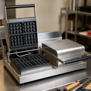 Commercial Double Waffle Maker for Two 178mm Waffles