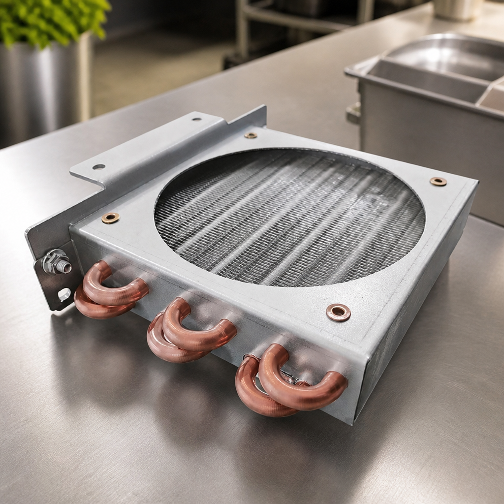 Commercial Ice Cream Maker Pre-Cooling Condenser Replacement Part
