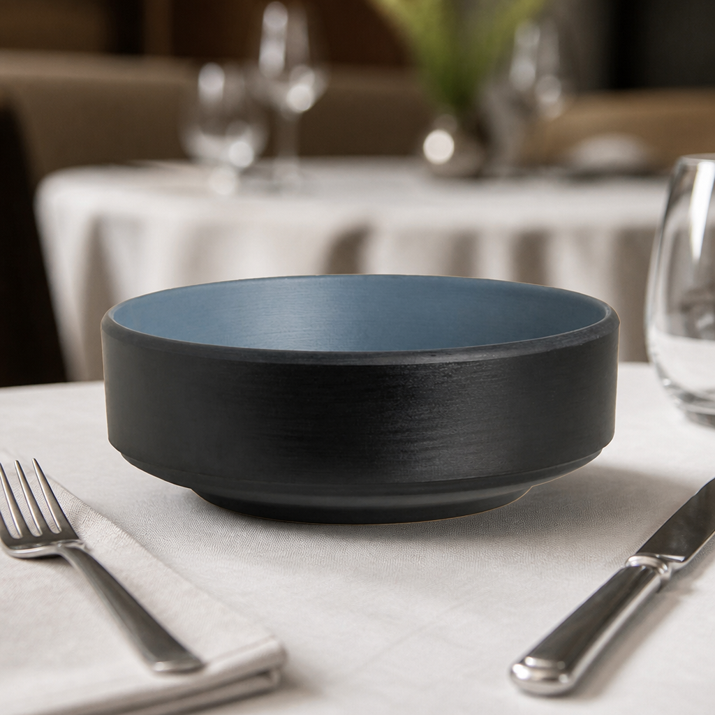 24 pack of 152mm break-resistant commercial melamine bowls