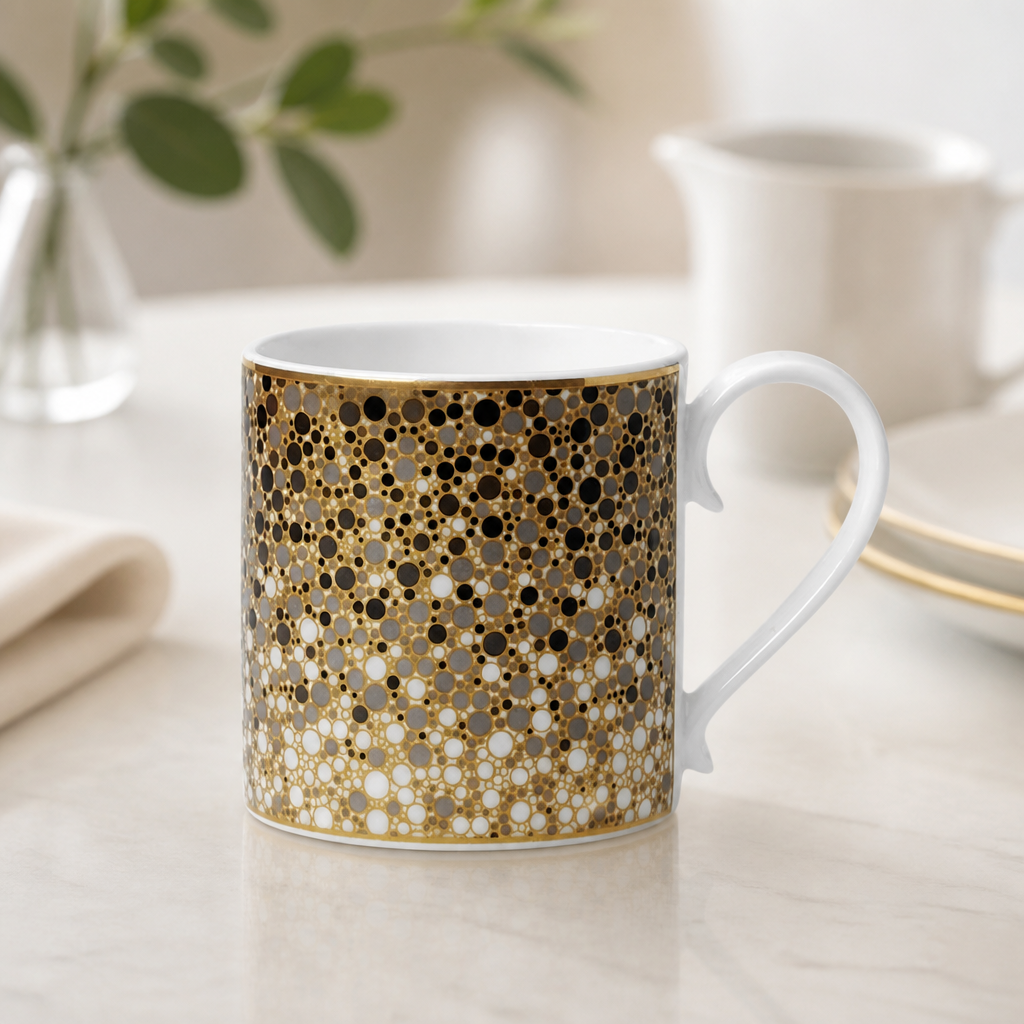 350ml Commercial Fizz Mugs Set of 12 - Elegant Bone China