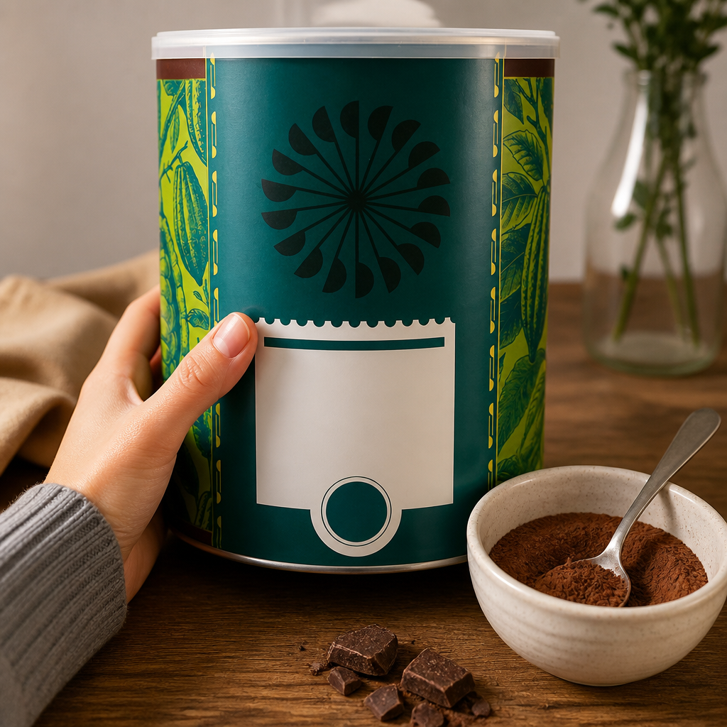 Commercial Hot Chocolate Powder 2kg Tin - Fairtrade Vegan