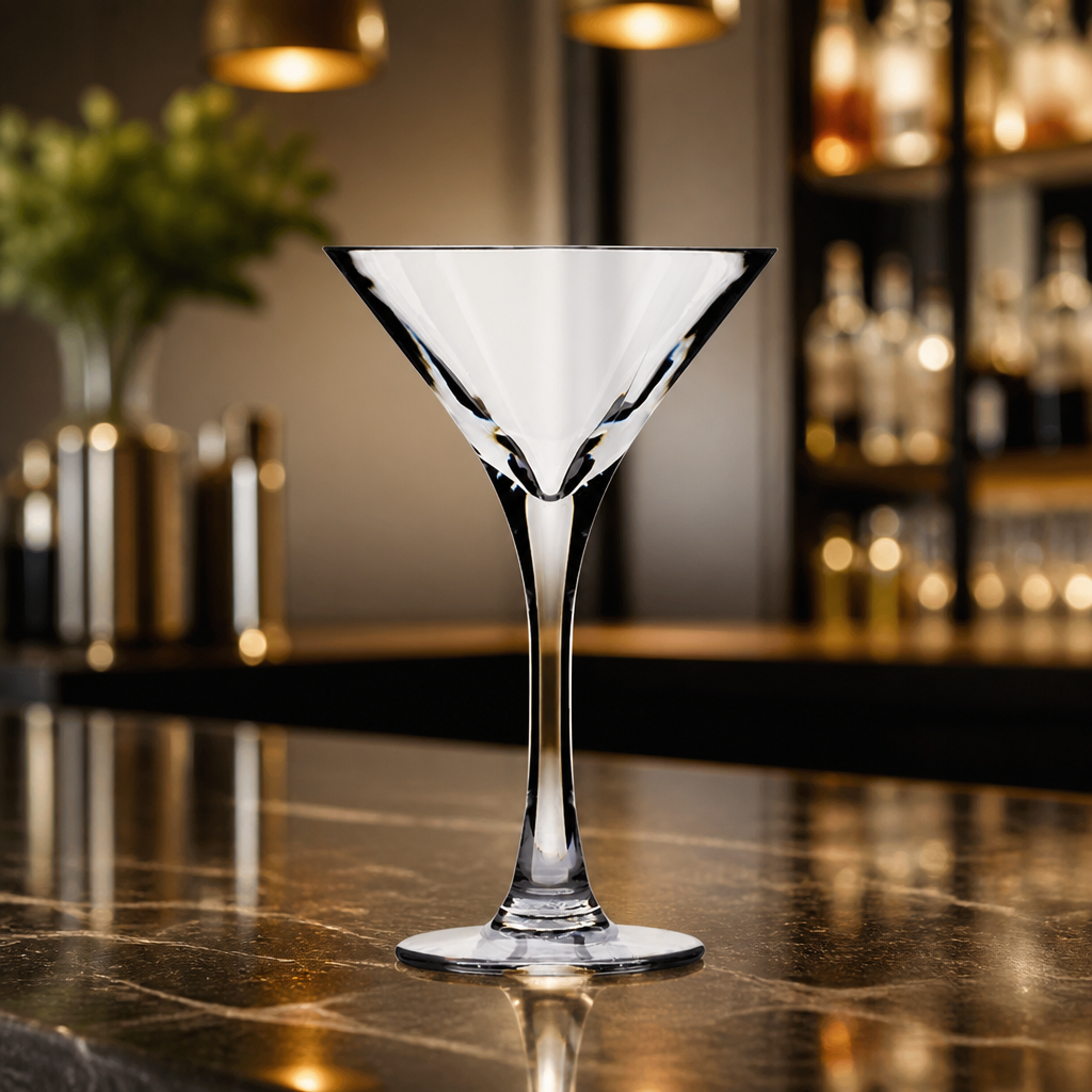 200ml Shatterproof Martini Glasses - 24 Pack for Events