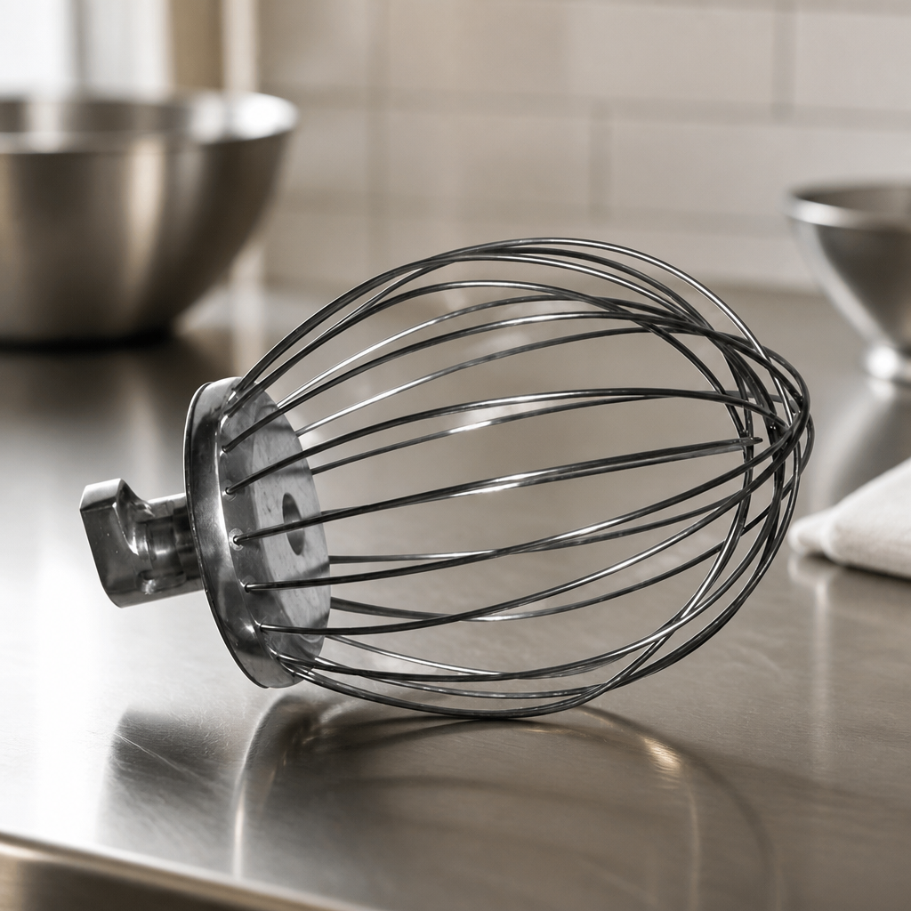 Commercial Mixer Wire Whip 230mm x 150mm Stainless Steel