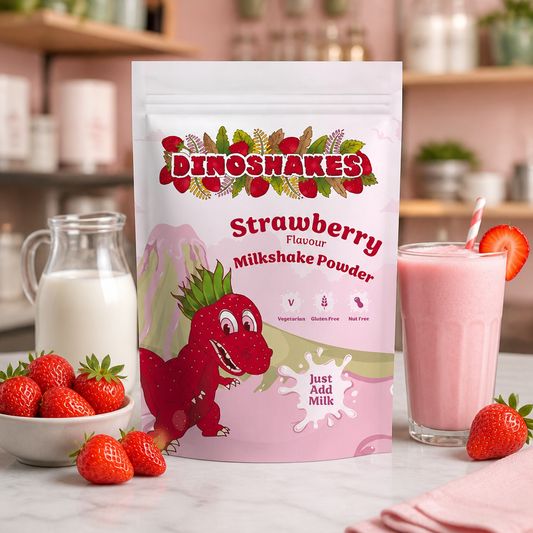 Commercial Milkshake Powder Strawberry 1kg for Smoothies