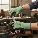Premium Ultra-Lightweight Nitrile Micro Foam Glove with Cut Level D Protection and Touch Screen Compatibility