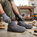 Premium Reusable Graphite Overshoes with Strong Neoprene and Excellent Grip for Indoor Use