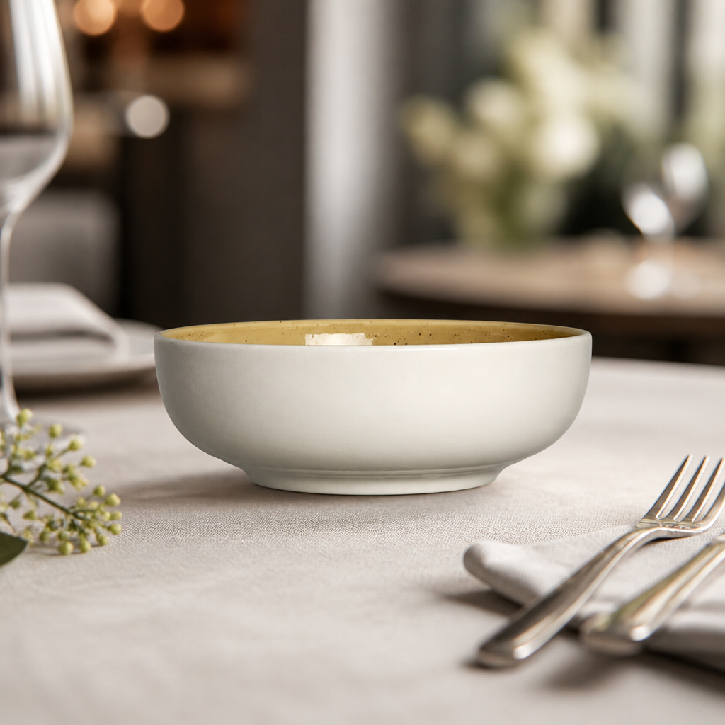 Commercial 175mm Dijon Bowls - Stackable Tableware Set of 12