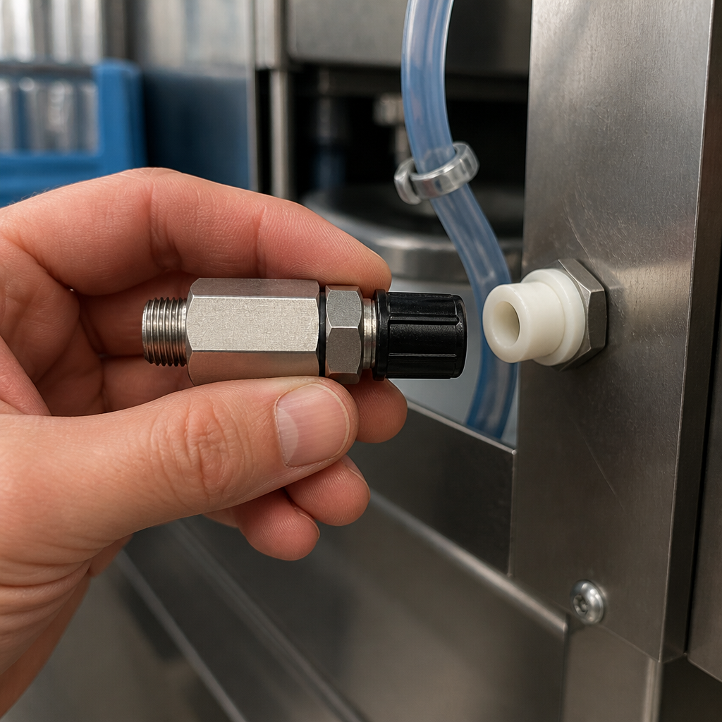 Commercial Glasswasher Rinse Aid Pump Check Valve Replacement