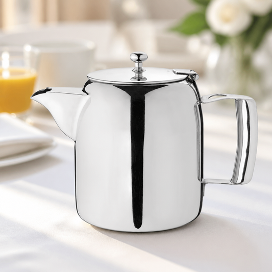 Commercial Stainless Steel Teapot 910ml Non-Drip Spout