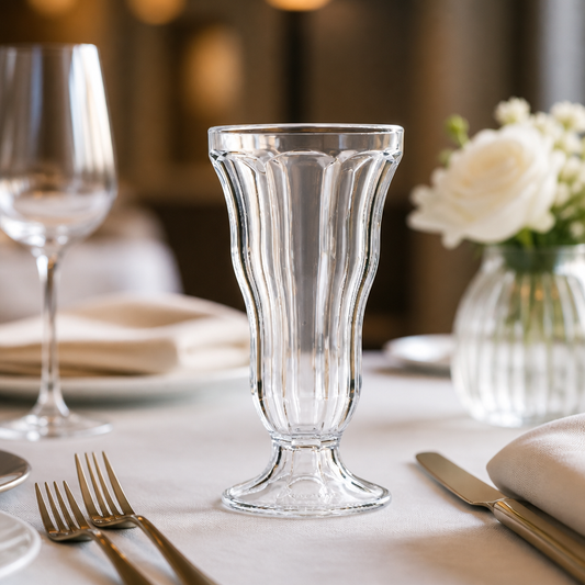 Commercial Polycarbonate Sundae Glasses 340ml 12 Pack