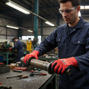 Premium Nitrile Foam Coated Gloves with Red Liner for Exceptional Grip in Wet and Oily Conditions