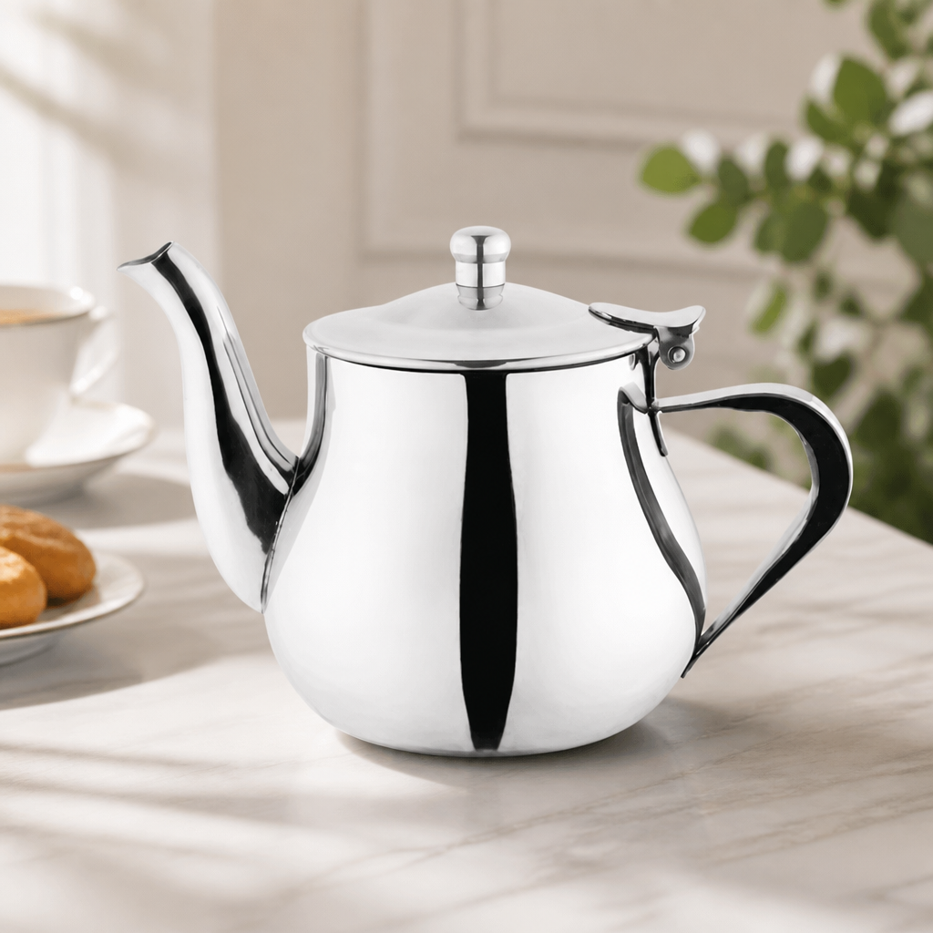 Commercial Stainless Steel Teapot 400ml Precision Pouring