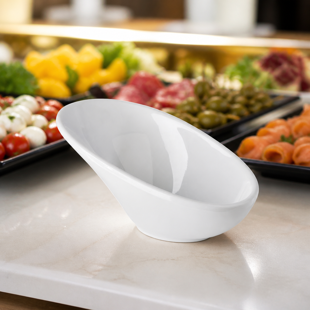 Commercial Recycled Plastic Bowl 115x60mm 40ml
