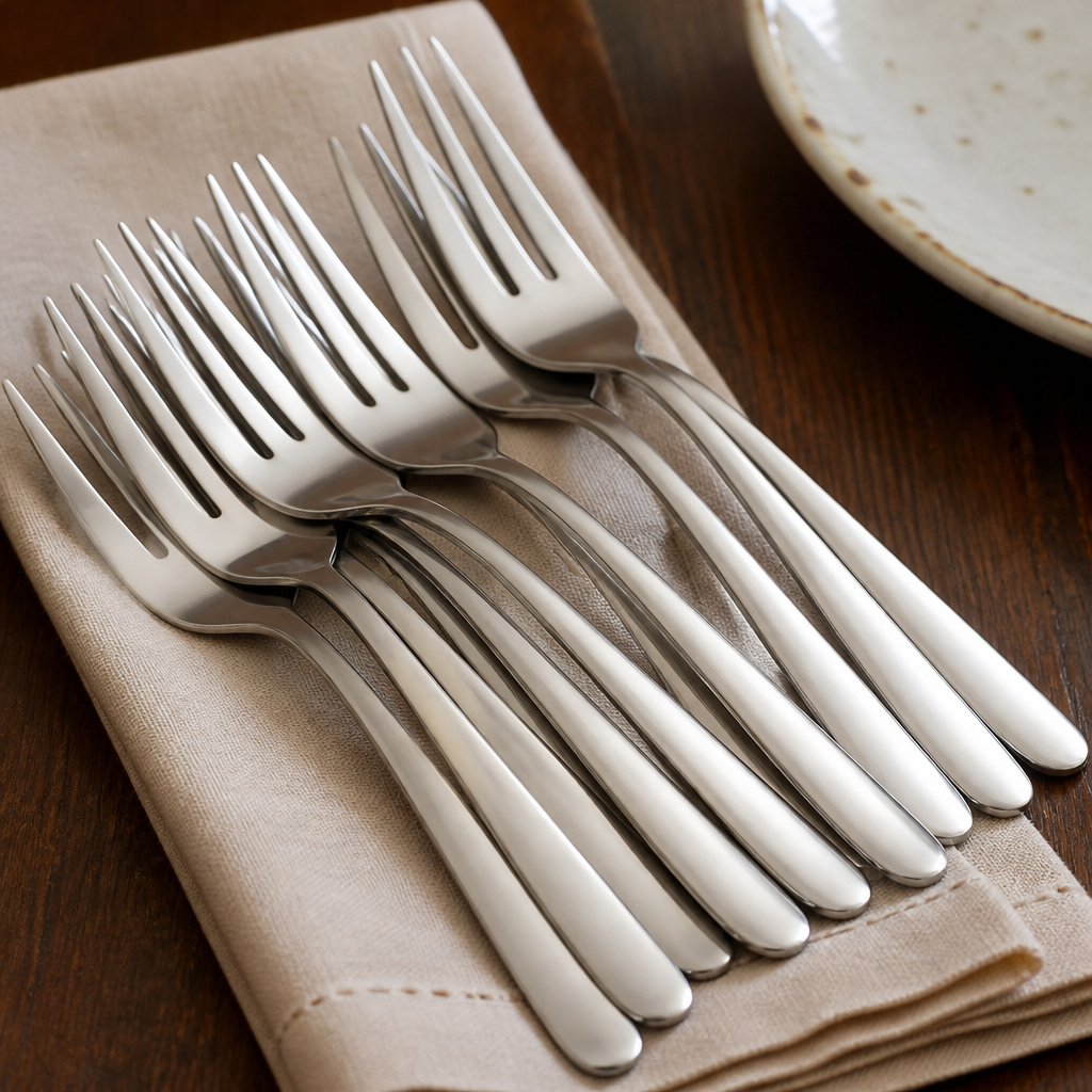 Commercial Dessert Forks 12 Pack for elegant cake serving