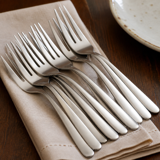 Commercial Dessert Forks 12 Pack for elegant cake serving