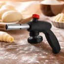 Commercial Chef's Blow Torch with Clip-On Handle and Safety Features
