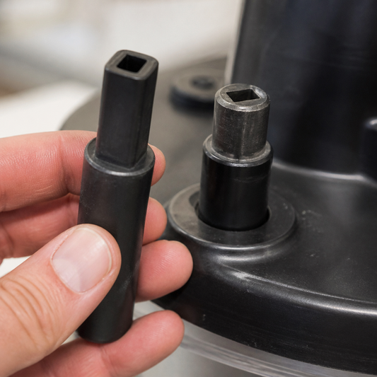 Replacement Disc Stem for Commercial Food Processor Parts