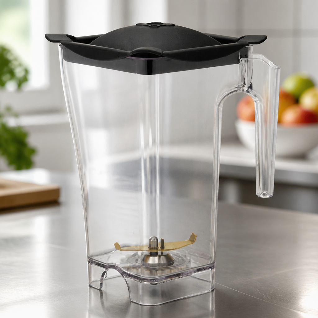 Commercial Blender Jug with Blending Assembly and Lid