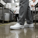 Premium Unisex Slip-On Safety Shoe with Steel Toe Cap and SRC Grip - Available in Sizes 2-13