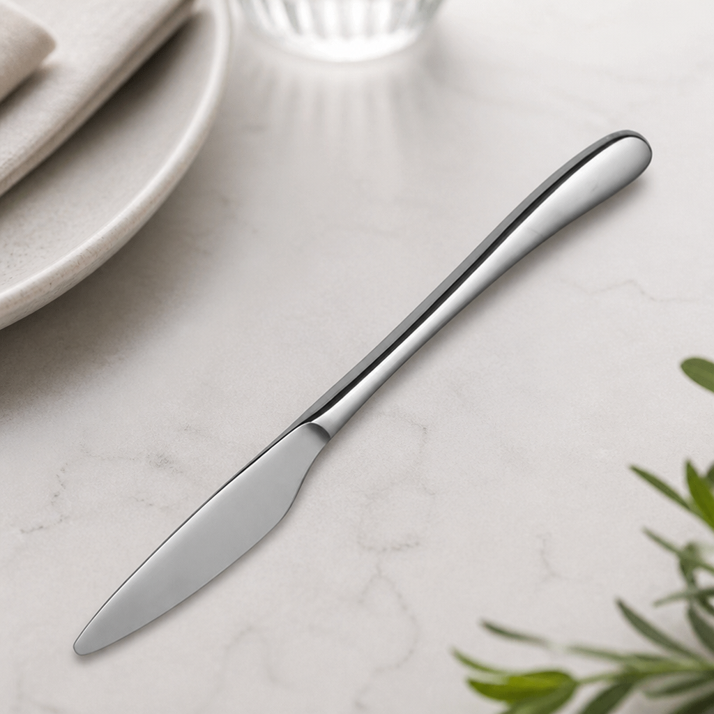 Commercial Table Knife Set 12 Pack Stainless Steel Cutlery