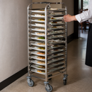 Commercial Stainless Steel Tray Trolley 20 Shelves 1700mm High