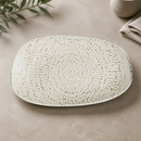 Commercial Oblong Plates 220x130mm Ceramic 12 Pack Taupe
