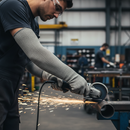 Premium Cut Resistant Sleeve 22'' - Level D Protection with Thumb Hole and Machine Washable Durability