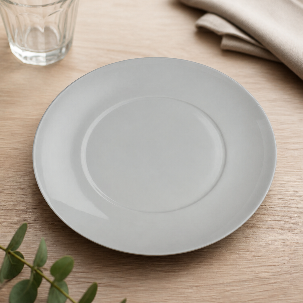 Essence 203mm Commercial Porcelain Dinner Plates 36 Pack