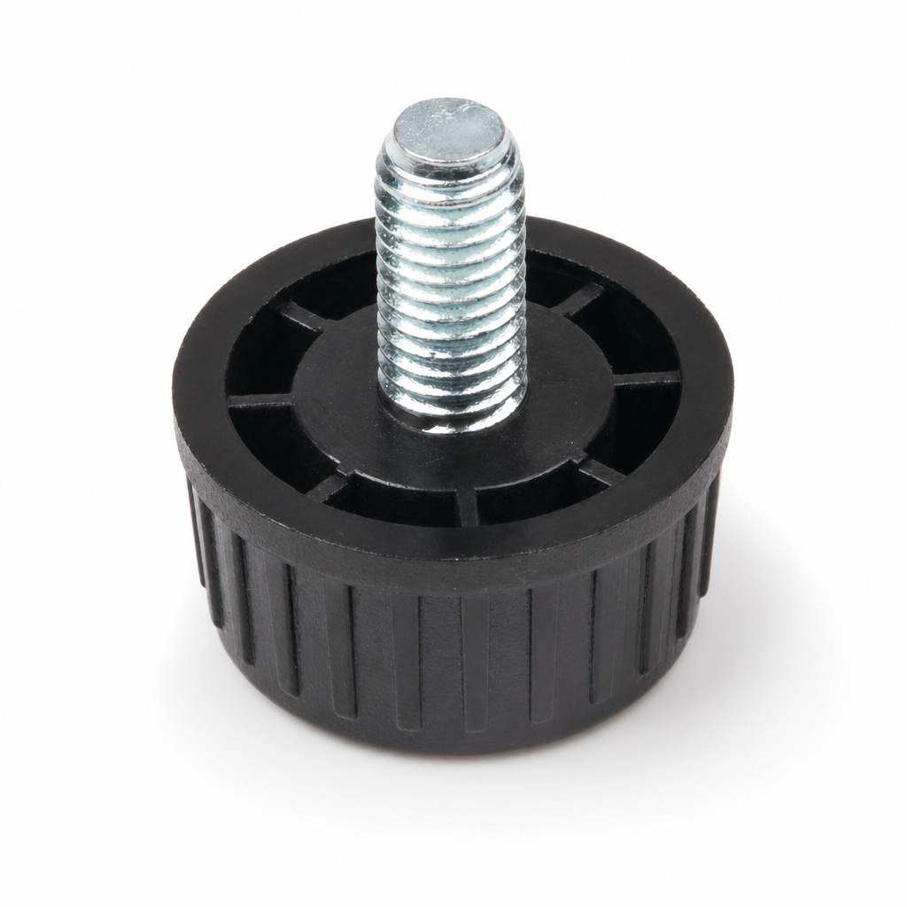 Commercial wine cooler foot part for efficient storage