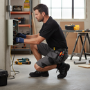 Premium Two Tone Holster Shorts - Durable Polycotton Twill with Integrated Tool Storage and Stylish Design for Warm Climate Work