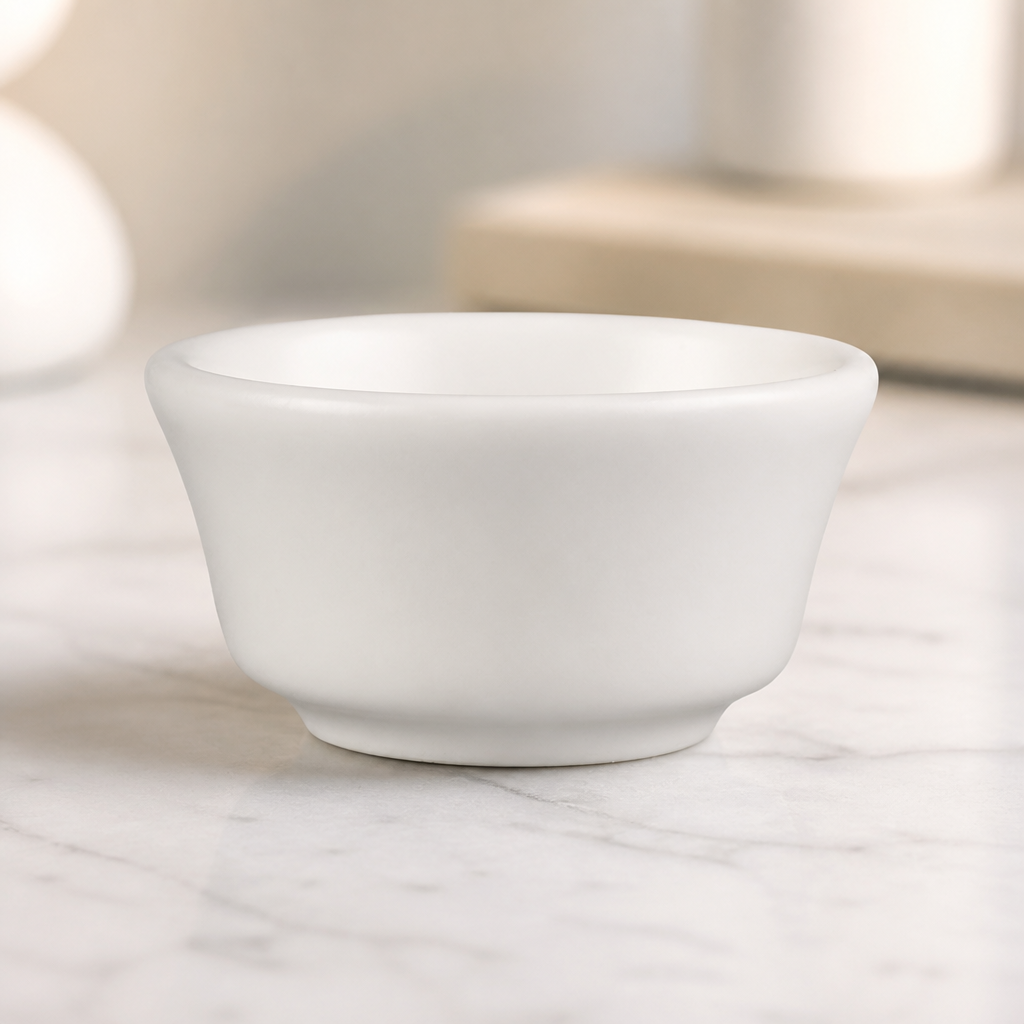 Commercial Fine China Butter Dishes 28ml - 12 Pack