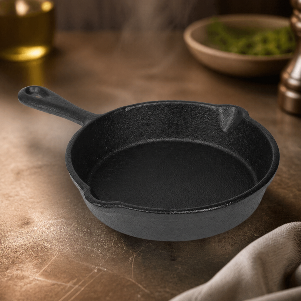 Mini Cast Iron Sizzler Pan 115mm for commercial use