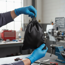 Premium Polyester Goggle Pull String Bag for Goggles and Safety Eyewear Storage - High-Quality Professional Grade for Industrial and Commercial App...