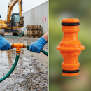 Premium Male Hose To Hose Connector - Heavy Duty, Durable and Reliable for Efficient Water Flow