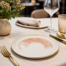 Commercial Coral Walled Plates 210mm - 6 Pack
