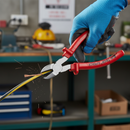 Premium 6-Inch Side Cutter Plier - Heavy Duty Drop Forged with PVC Handles and Slip Guards
