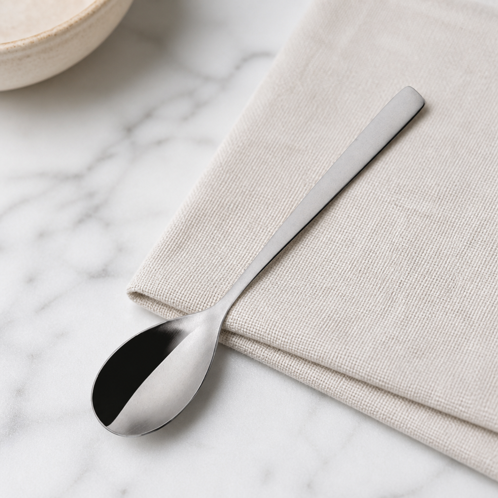 Commercial Moka Spoons 12 Pack Stainless Steel Dishwasher Safe