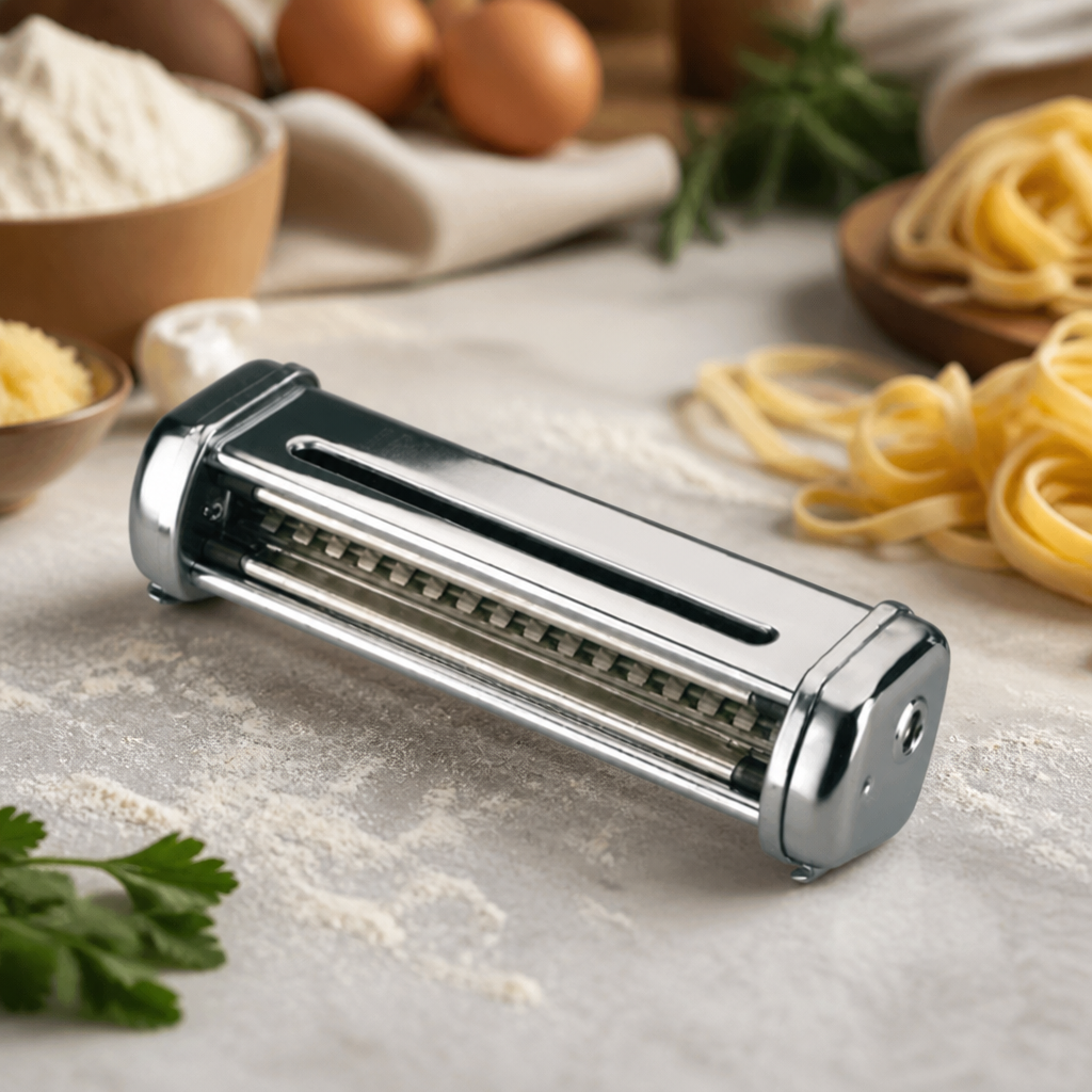 Commercial Fettuccine Cutter 6.5mm Stainless Steel Pasta Machine