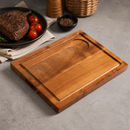 Large Acacia Steak Board Set of 6 - Wooden Dinnerware