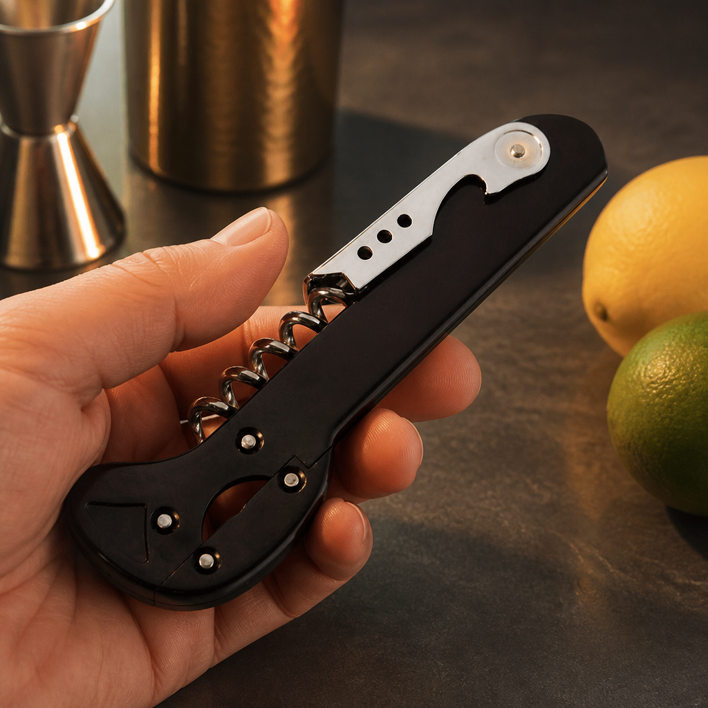 Commercial Waiter's Friend Corkscrew with Foil Cutter