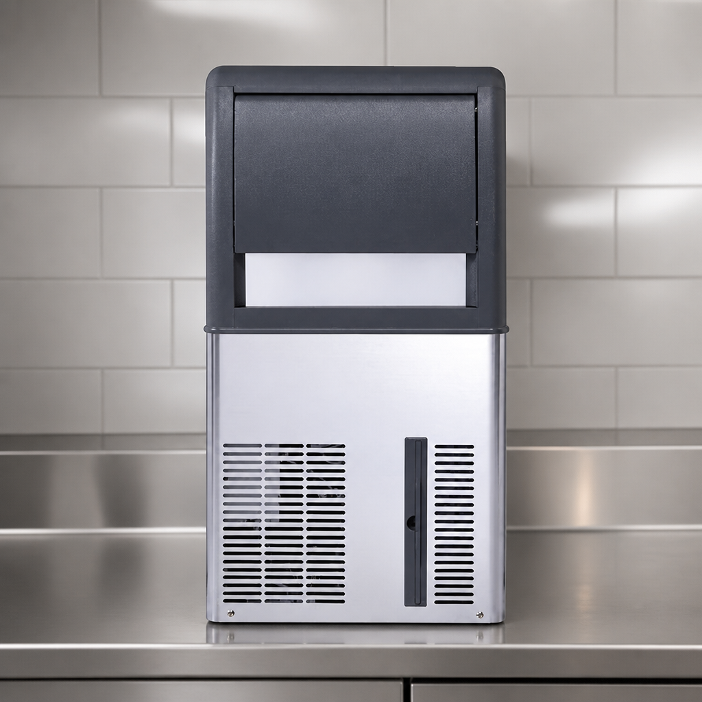 Commercial Ice Cuber Machine 33kg Output with 12kg Bin