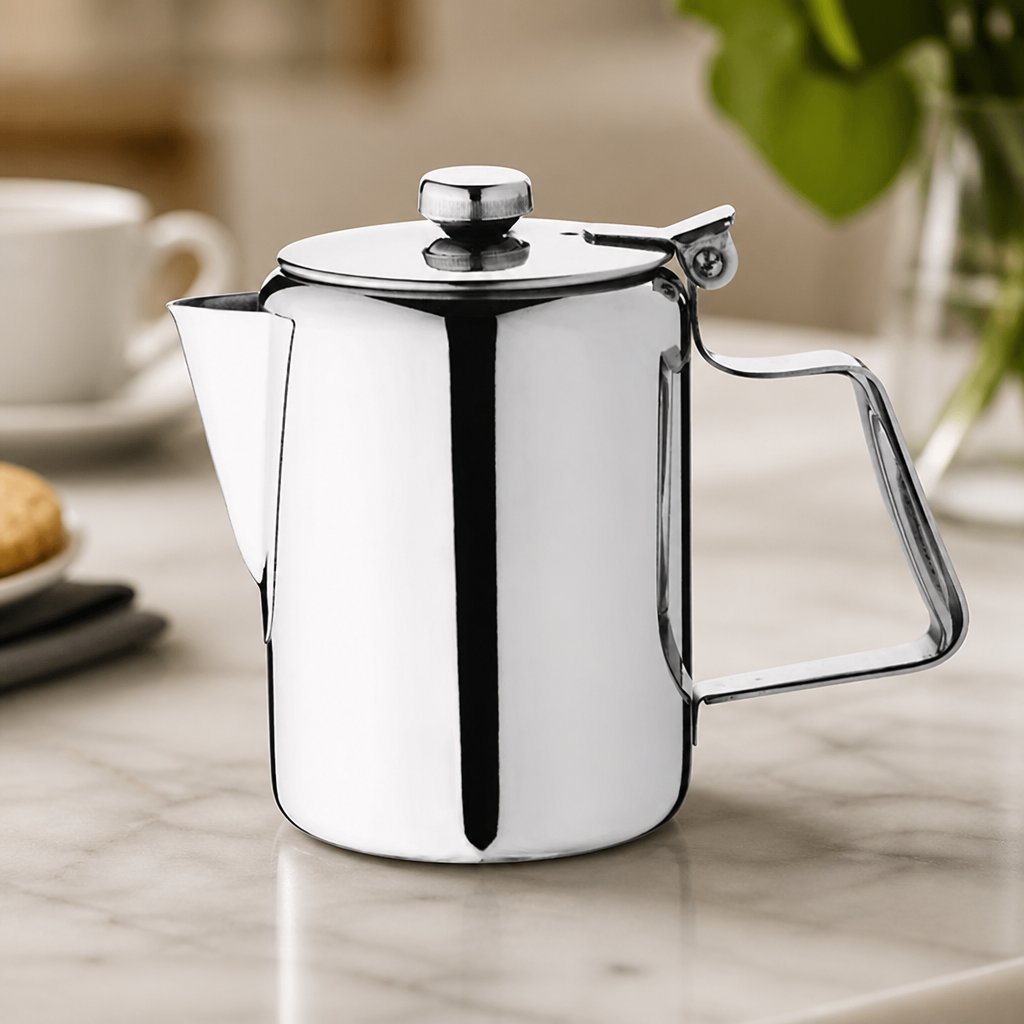 Commercial Stainless Steel Coffee Pot 455ml for Catering