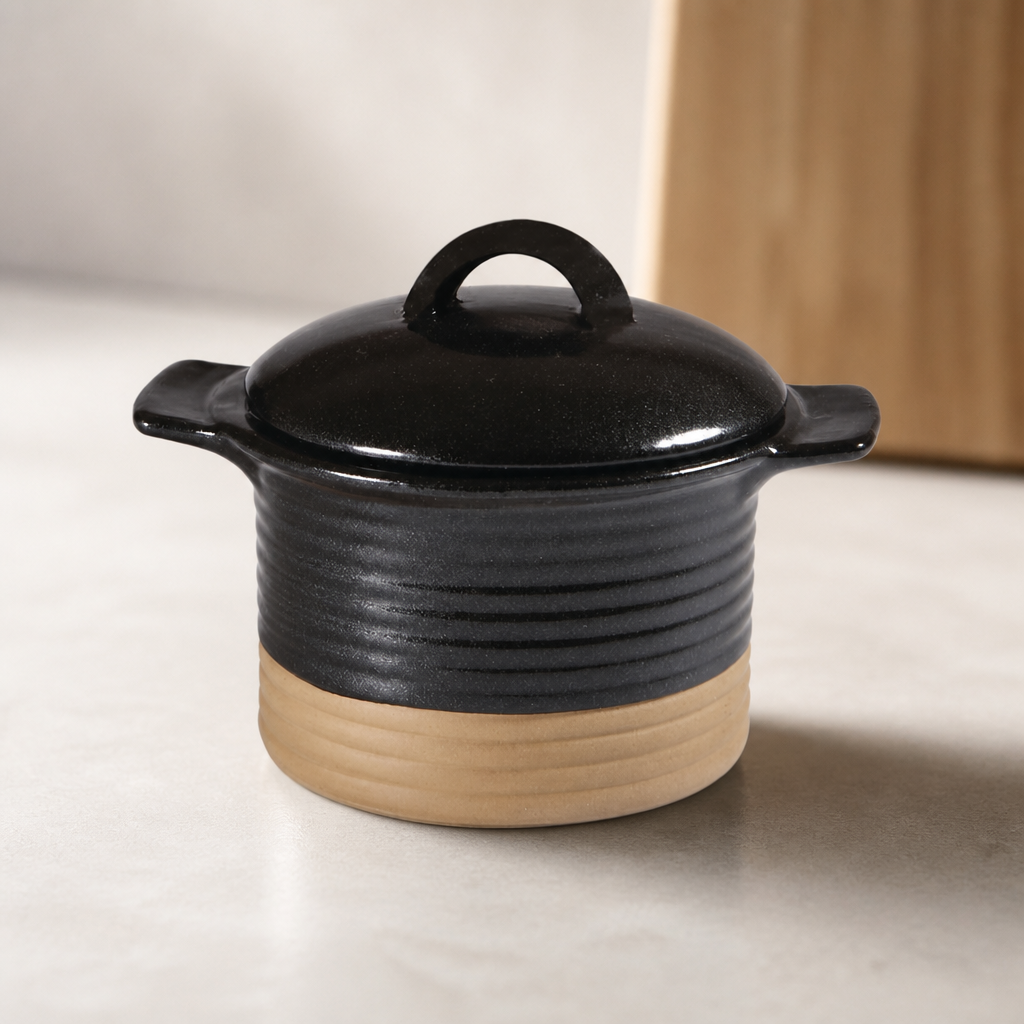 Commercial Stoneware Cocotte 350ml Rustic Serving Dish 6 Pack