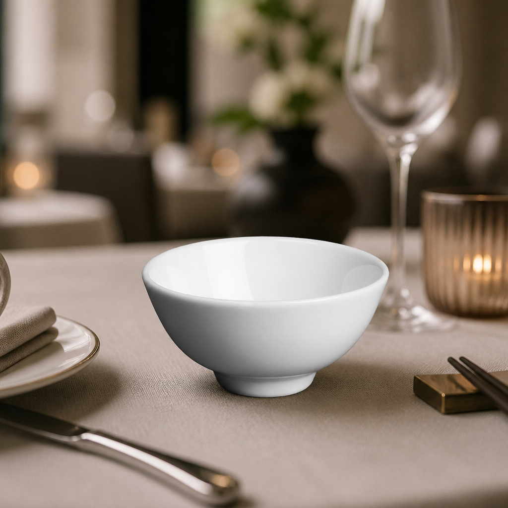 Commercial 100mm Rice Bowls 190ml - 36 Pack Porcelain Set