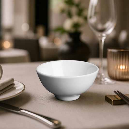 Commercial 100mm Rice Bowls 190ml - 36 Pack Porcelain Set