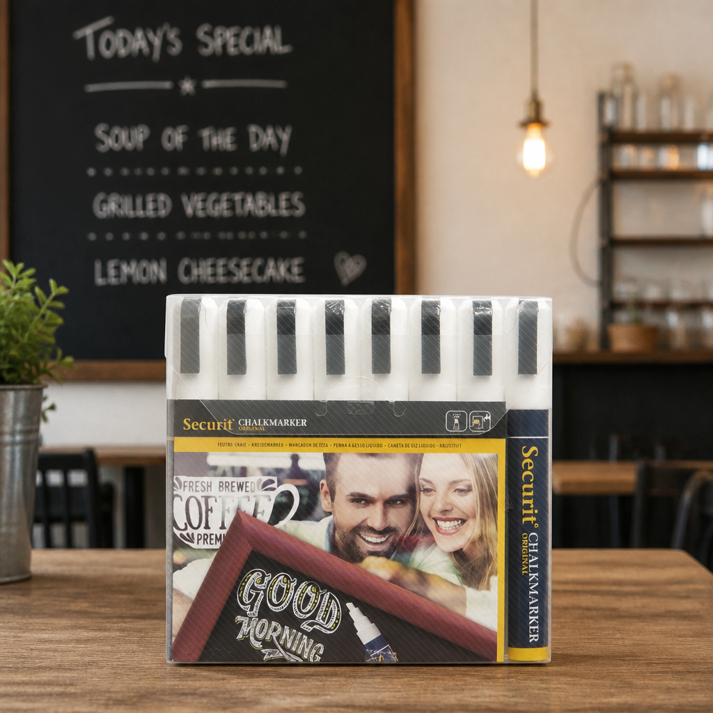 8 Pack Commercial Liquid Chalk Pens for Displays